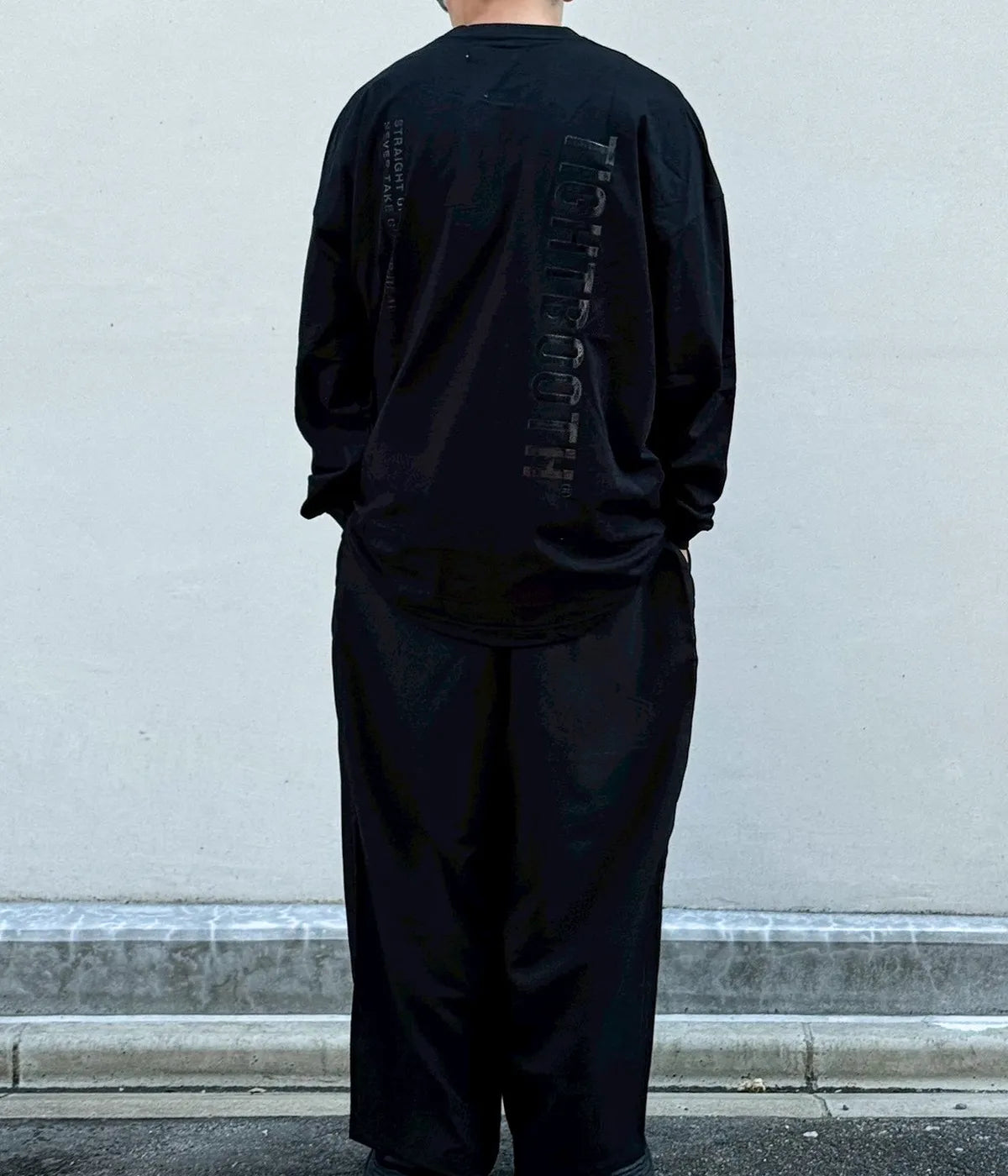 TIGHTBOOTH / LABEL LOGO L/S T-SHIRT (SS26-T02)