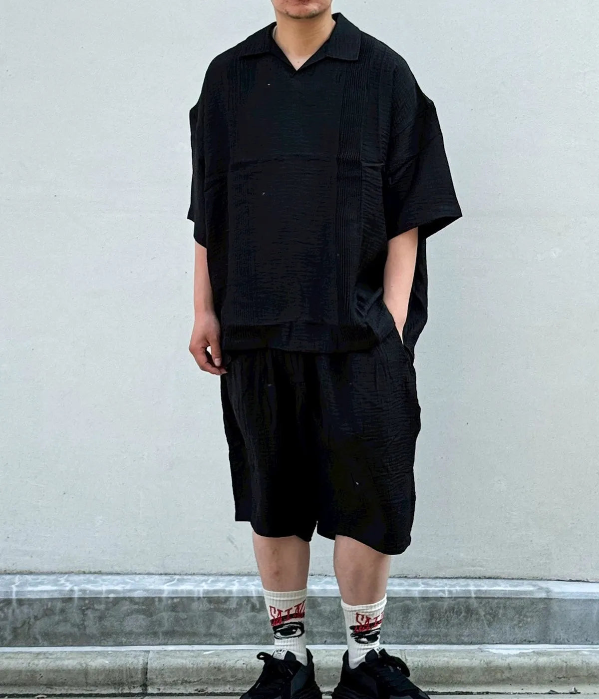 TIGHTBOOTH / RAYON BIG SHORTS (SU26-B03)
