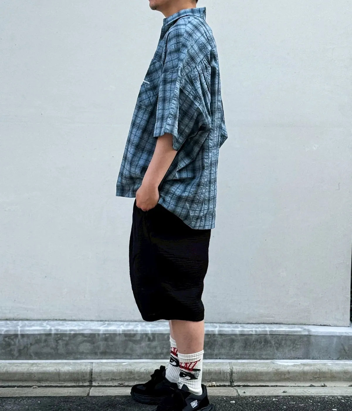 TIGHTBOOTH / PLAID S/S SHIRT (SS26-S07)