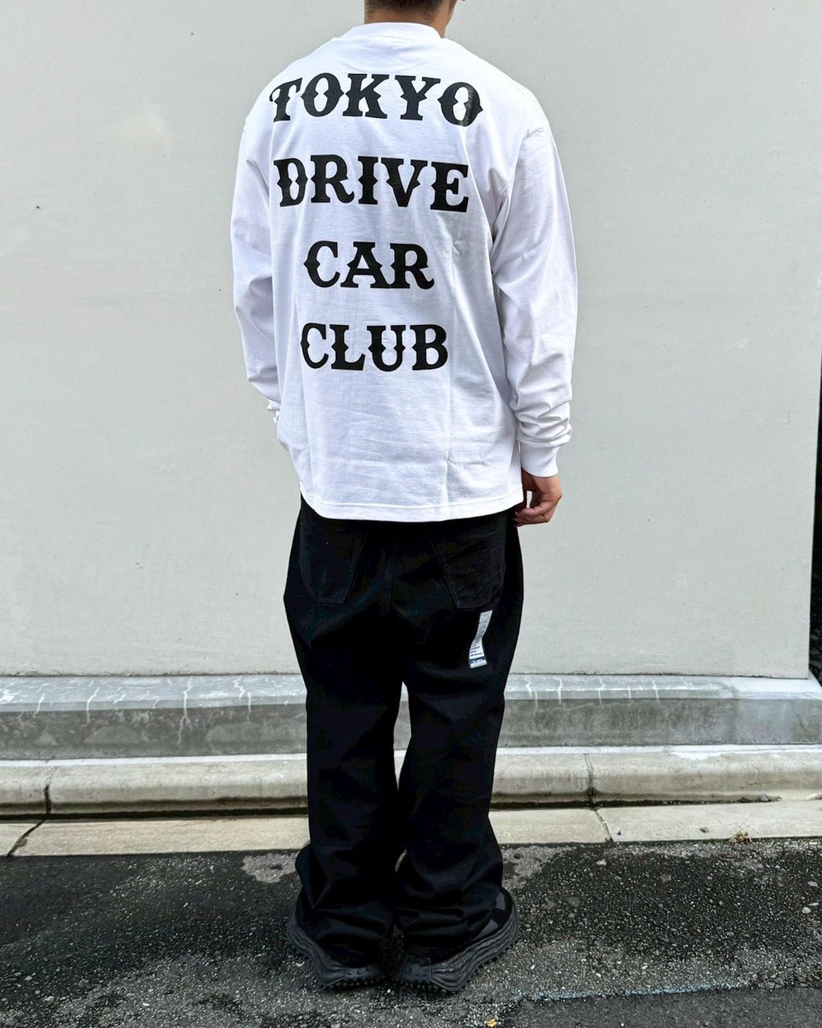 TOKYO DRIVE CAR CLUB / Big Logo L/S Tee