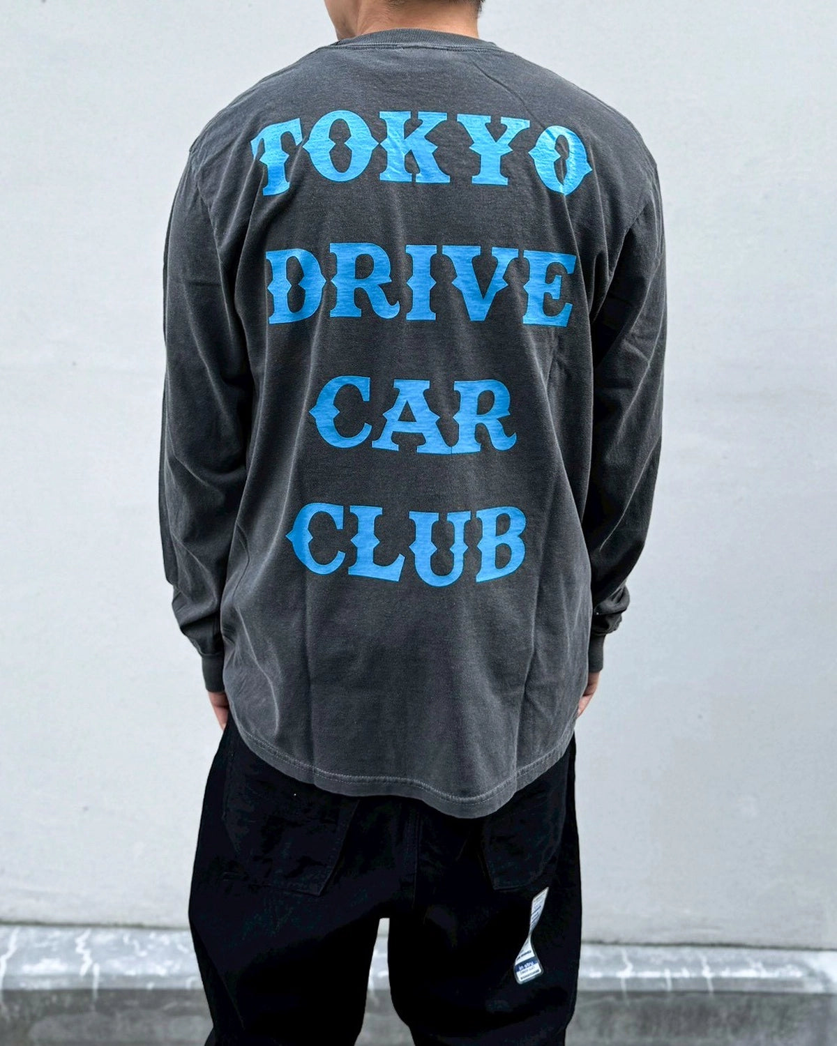 TOKYO DRIVE CAR CLUB / Big Logo L/S Tee
