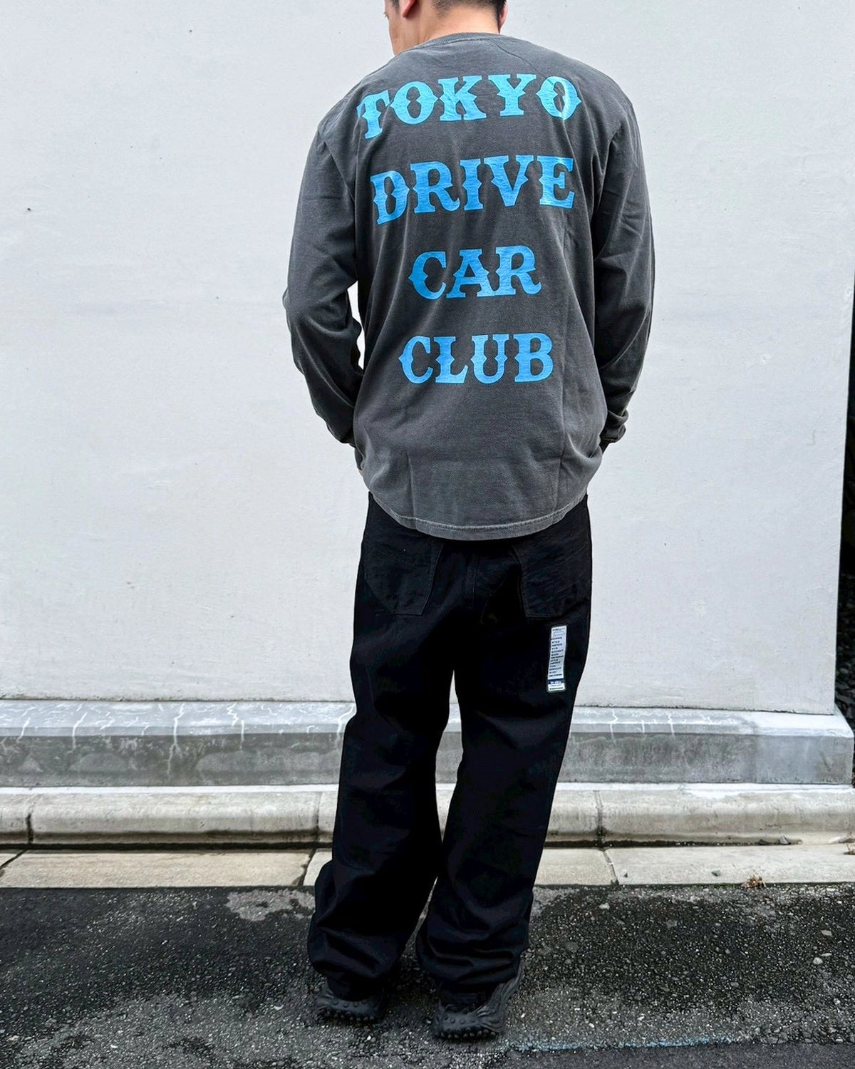 TOKYO DRIVE CAR CLUB / Big Logo L/S Tee