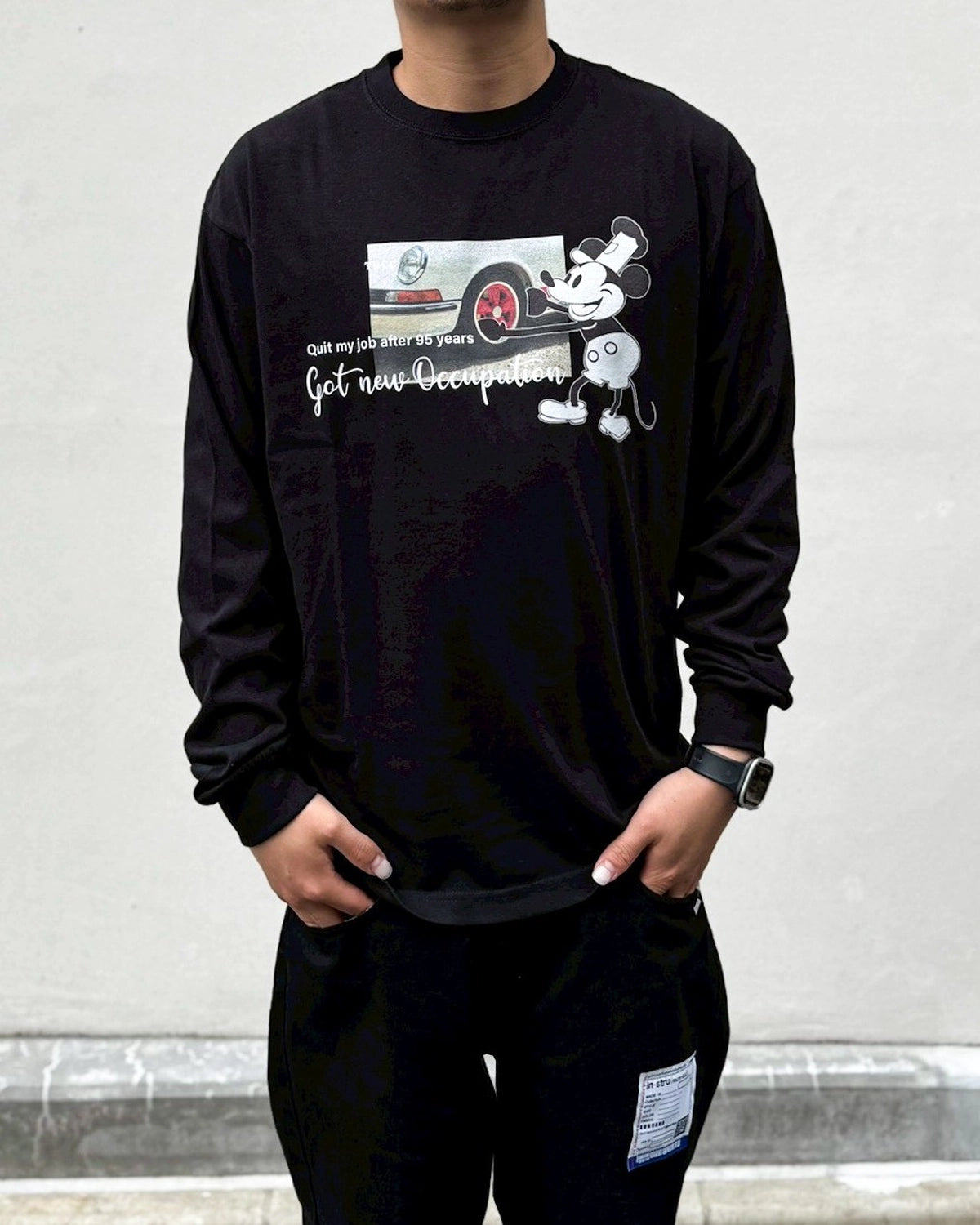 TOKYO DRIVE CAR CLUB / Working Mouse L/S Tee
