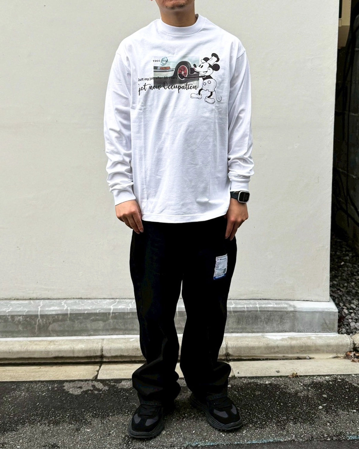 TOKYO DRIVE CAR CLUB / Working Mouse L/S Tee