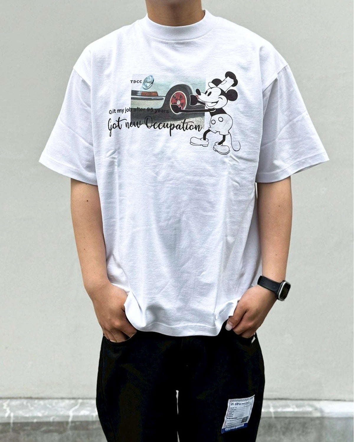 TOKYO DRIVE CAR CLUB /  Working Mouse TEE