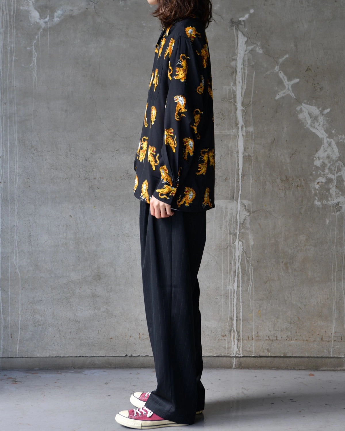 WACKO MARIA × TIM LEHI / TIMLEHI / HAWAIIAN SHIRT L/S (26FW-WMS-HI04)