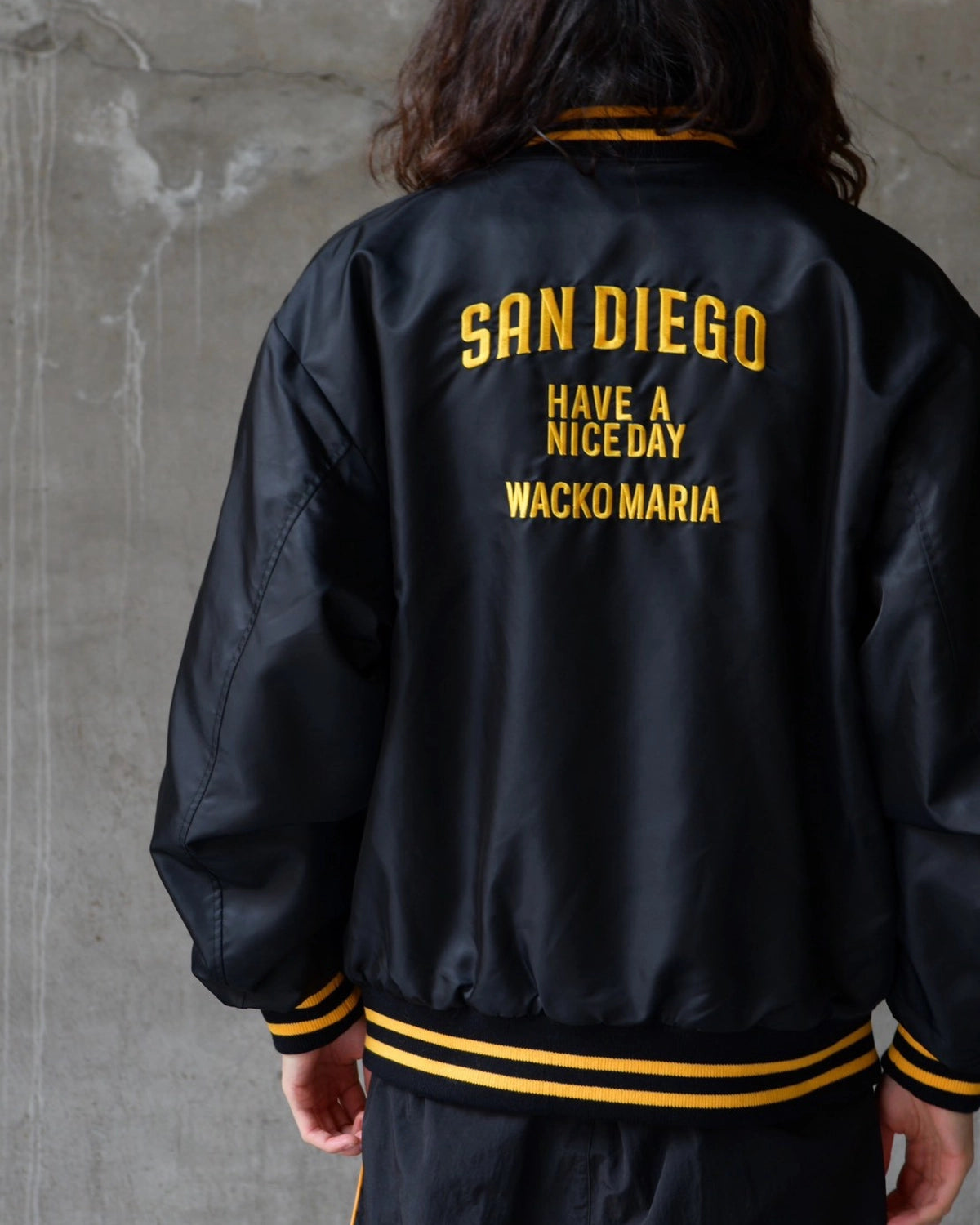 WACKO MARIA × MLB / REVERSIBLE VARSITY JACKET -TYPE-3- (MLB-WM-BL03)