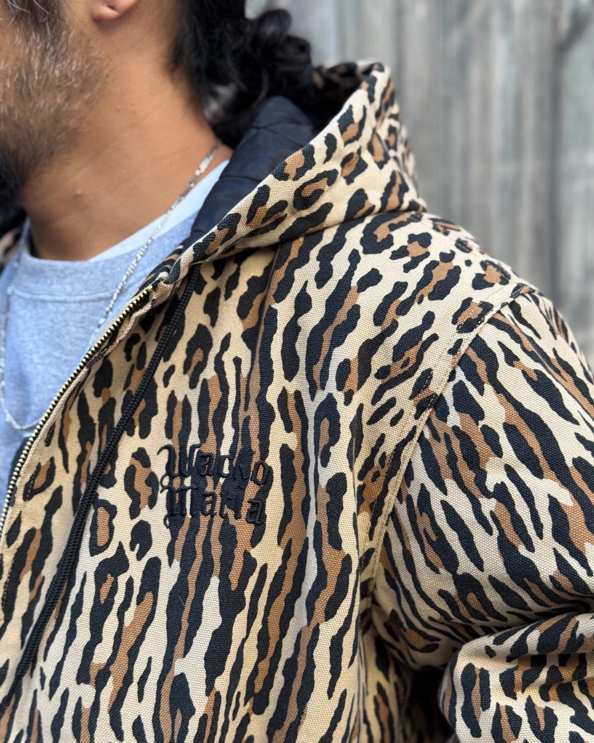 WACKO MARIA × DICKIES / LEOPARD ACTIVE JACKET (26FW-WMO-DC02)