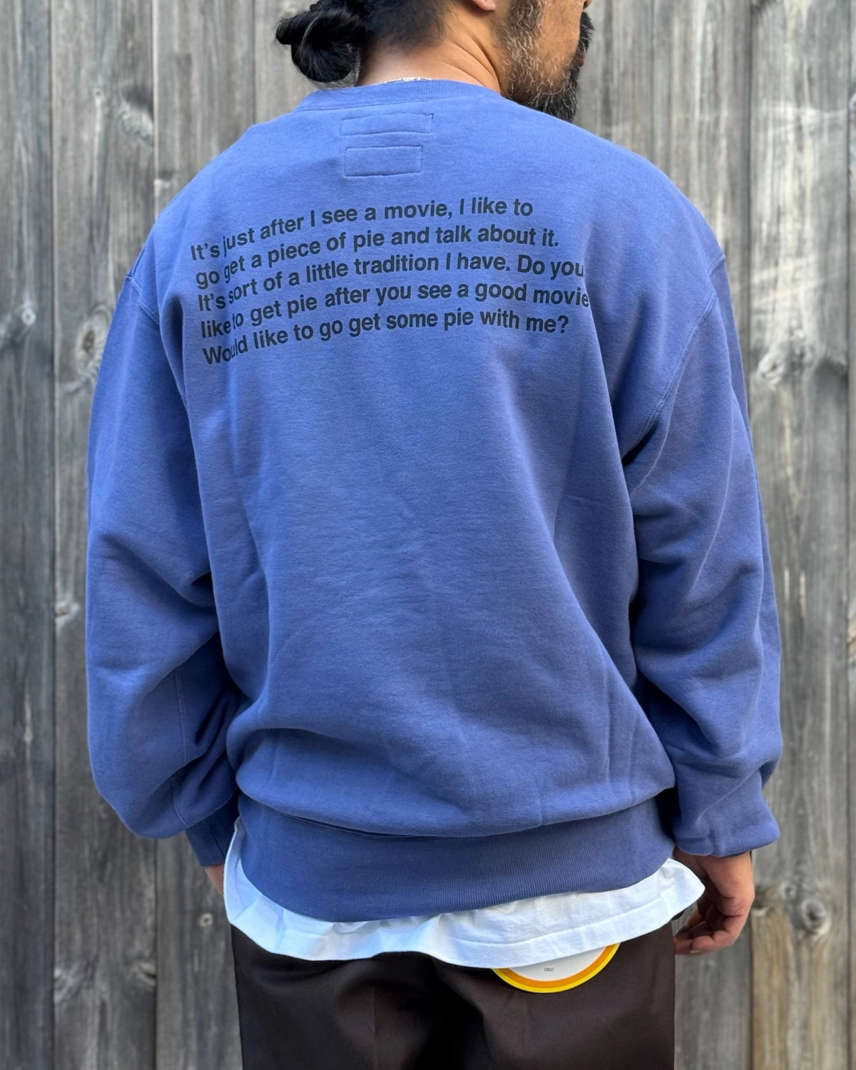 WACKO MARIA × TRUE ROMANCE / WASHED HEAVY WEIGHT SWEAT SHIRT (TR-WM-SS02)