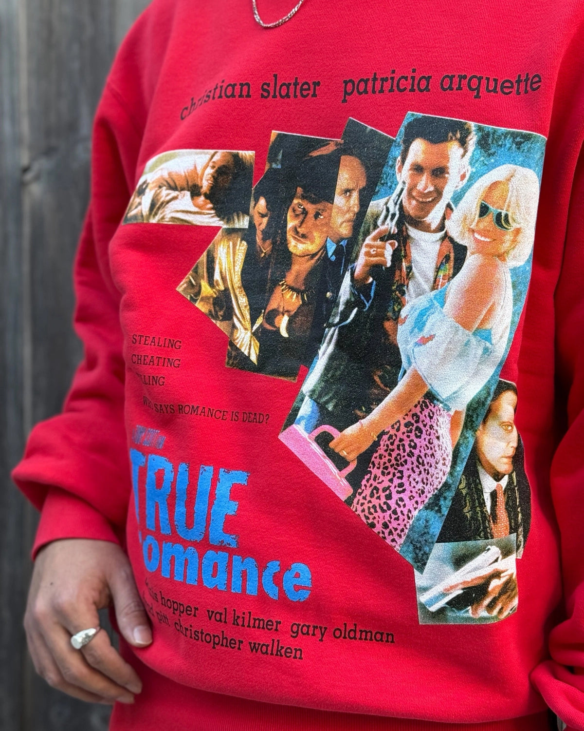 WACKO MARIA × TRUE ROMANCE / WASHED HEAVY WEIGHT SWEAT SHIRT (TR-WM-SS02)