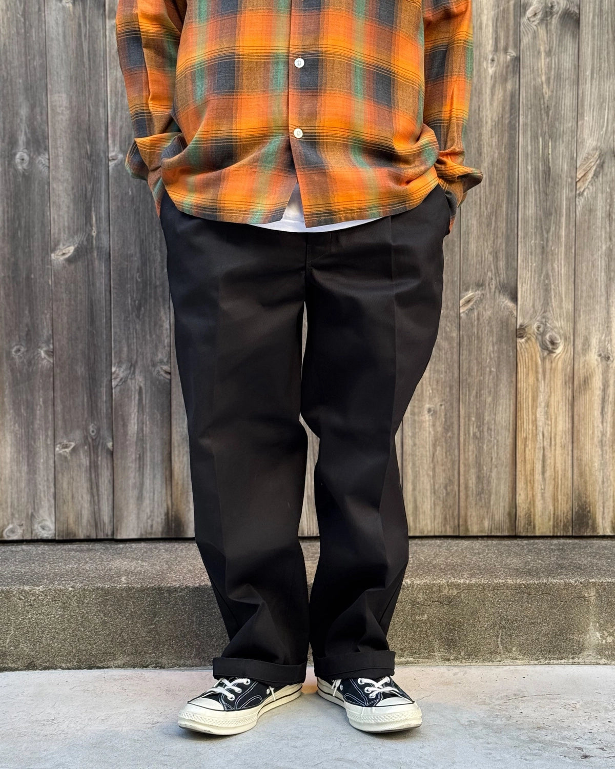 WACKO MARIA × DICKIES / PLEATED TROUSERS (26FW-WMP-DC01)