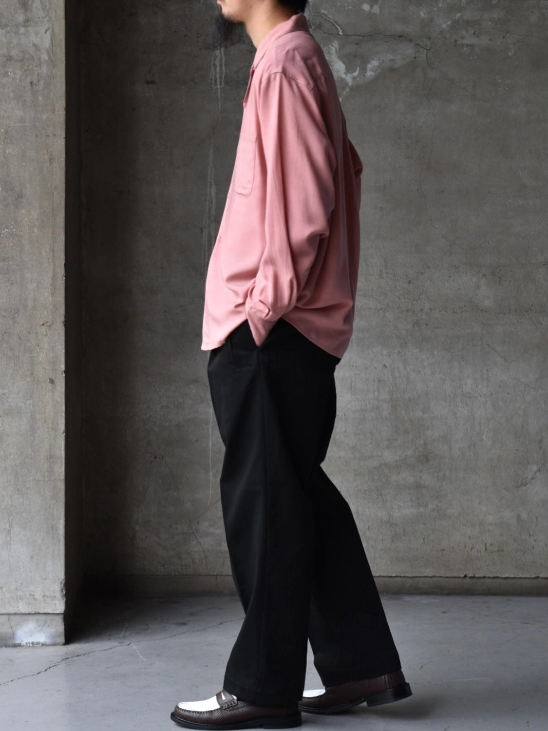 WACKO MARIA / DOUBLE PLEATED CHINO TROUSERS -TYPE-1- (25FW-WMP-PT01)