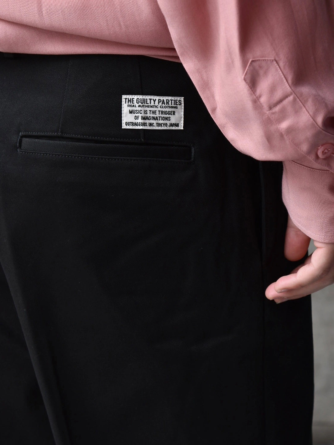 WACKO MARIA / DOUBLE PLEATED CHINO TROUSERS -TYPE-1- (25FW-WMP-PT01)