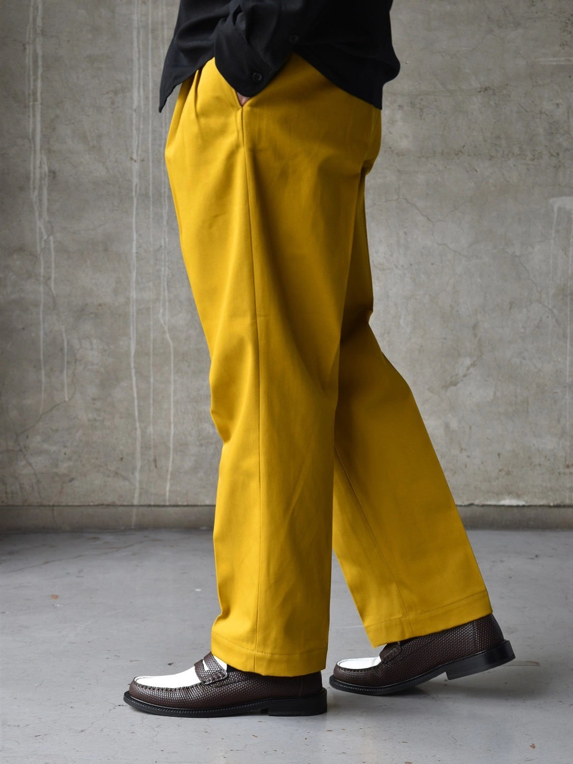 WACKO MARIA / DOUBLE PLEATED CHINO TROUSERS -TYPE-1- (25FW-WMP-PT01)