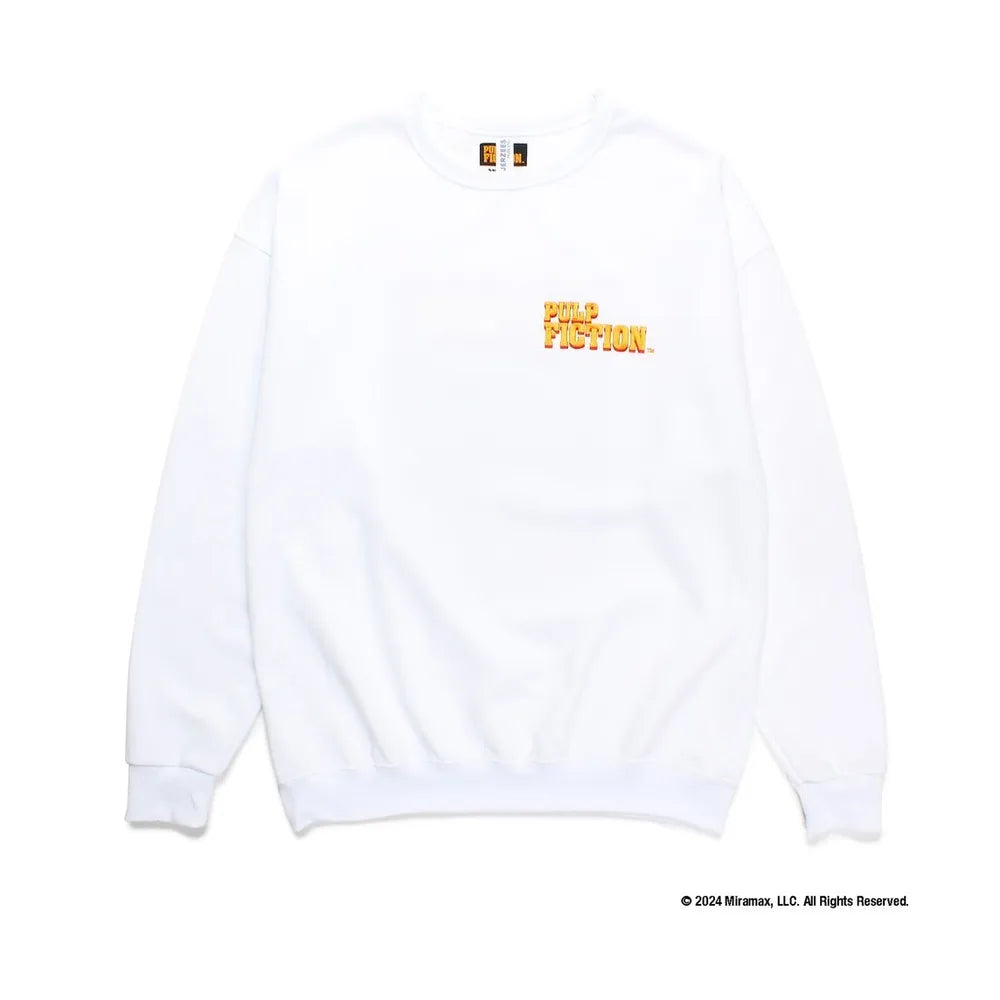 WACKO MARIA / × PULP FICTION CREW NECK SWEAT SHIRT -TYPE5- (PF-WM-SS11)