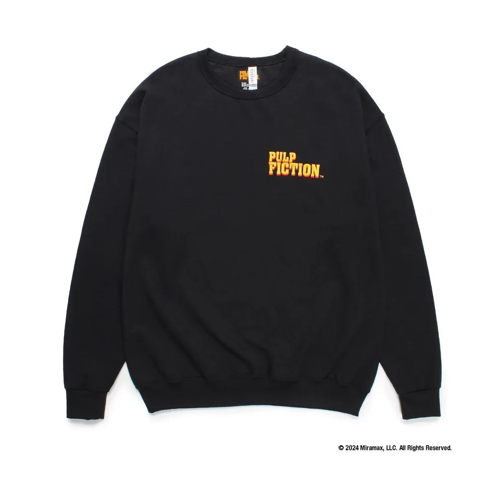 WACKO MARIA / × PULP FICTION CREW NECK SWEAT SHIRT -TYPE5- (PF-WM-SS11)