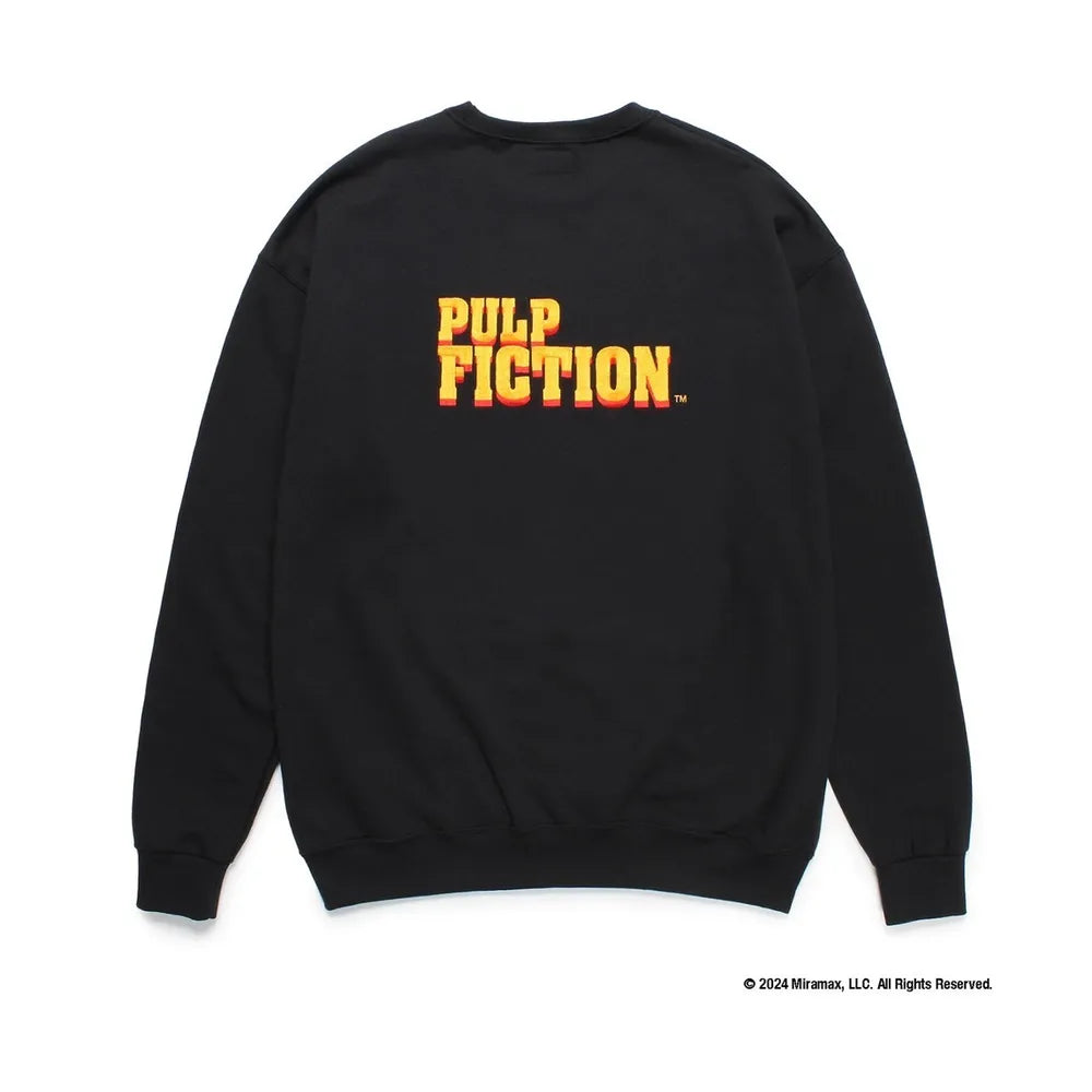 WACKO MARIA / × PULP FICTION CREW NECK SWEAT SHIRT -TYPE3- (PF-WM-SS06)