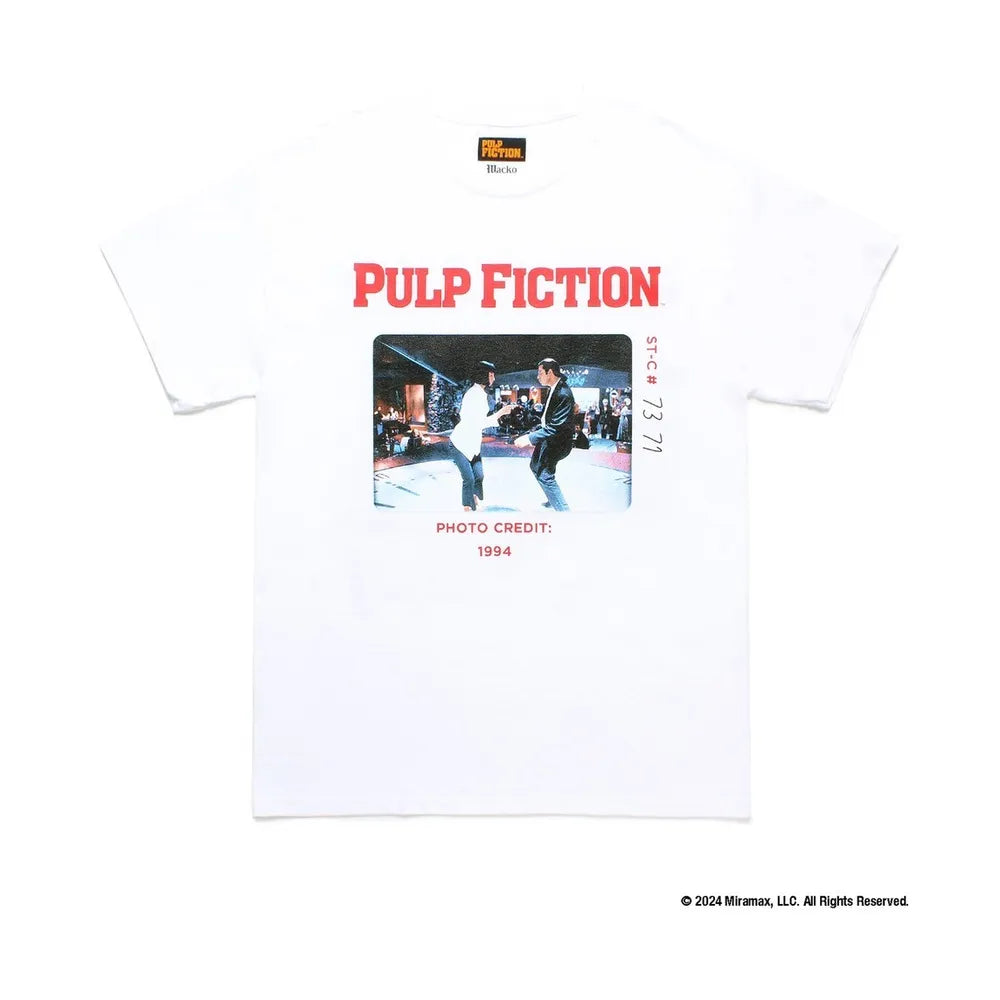 WACKO MARIA / × PULP FICTION CREW NECK T-SHIRT -TYPE1- (PF-WM-TEE03)