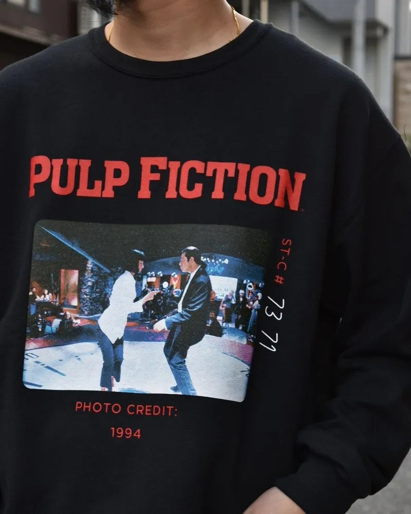 WACKO MARIA / × PULP FICTION CREW NECK SWEAT SHIRT -TYPE1- (PF-WM-SS04)