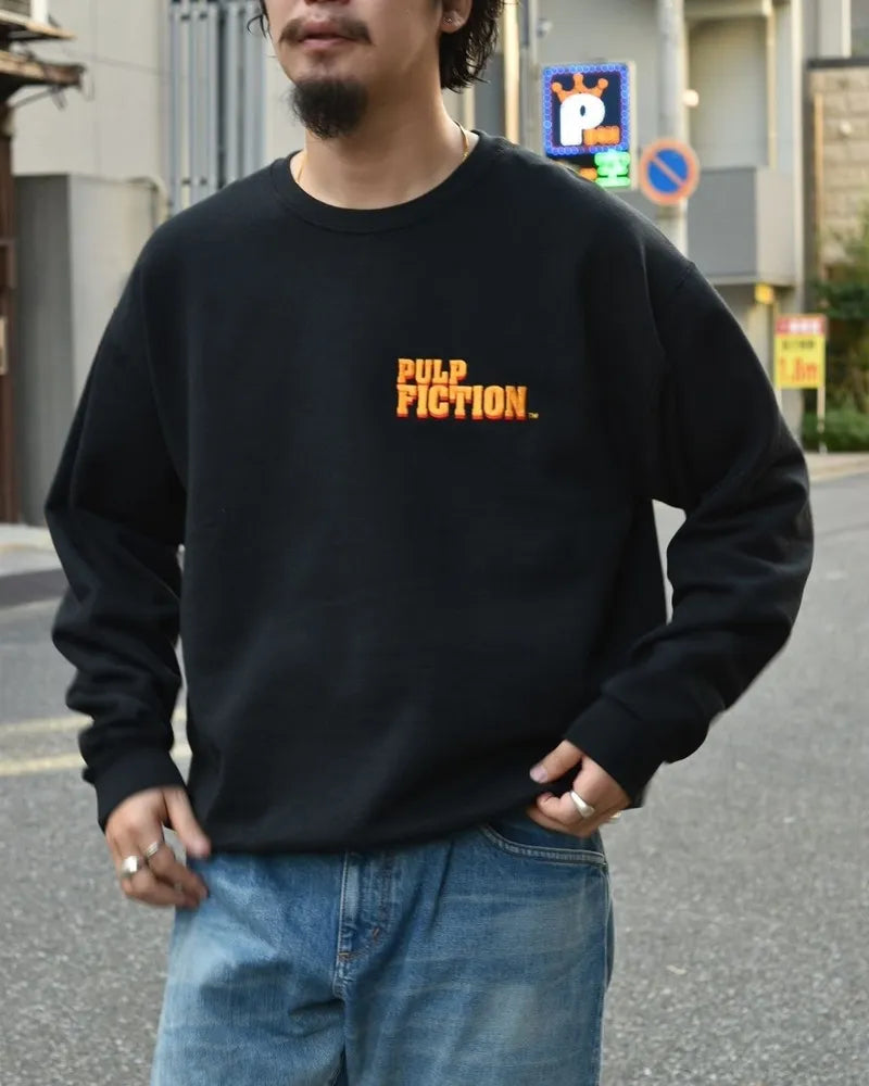 WACKO MARIA / × PULP FICTION CREW NECK SWEAT SHIRT -TYPE5- (PF-WM-SS11)