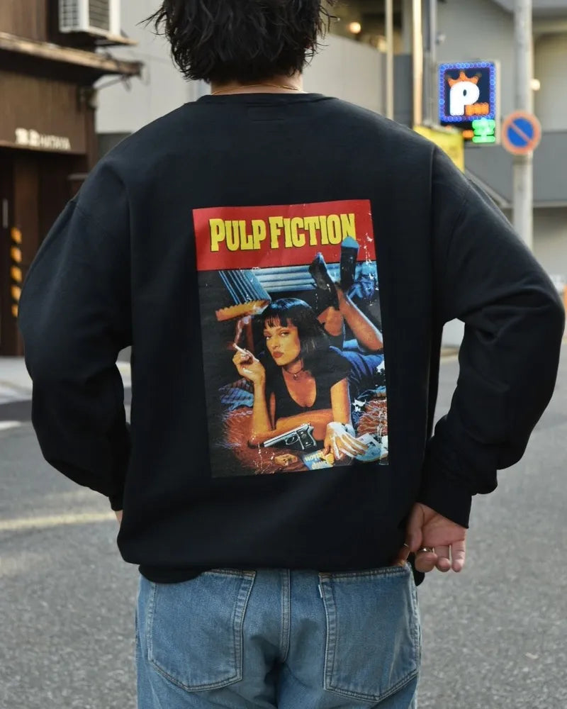 WACKO MARIA / × PULP FICTION CREW NECK SWEAT SHIRT -TYPE5- (PF-WM-SS11)