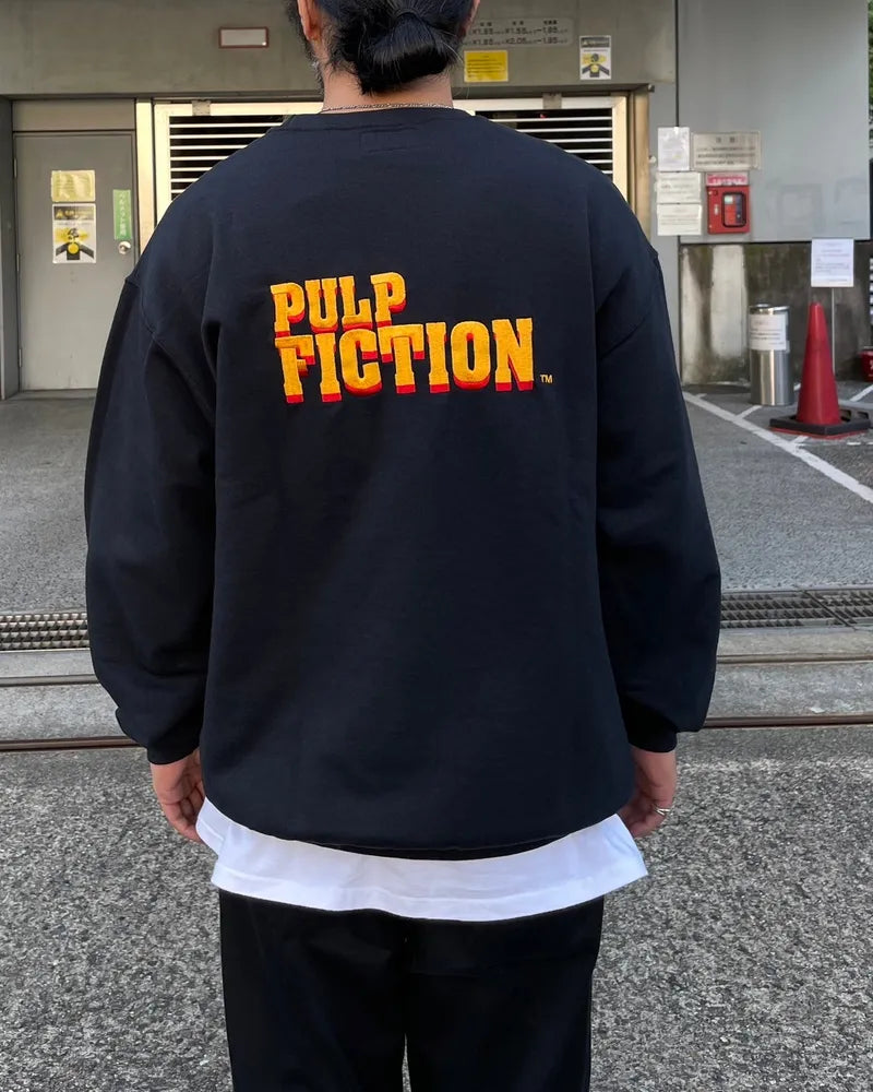 WACKO MARIA / × PULP FICTION CREW NECK SWEAT SHIRT -TYPE1- (PF-WM-SS04)