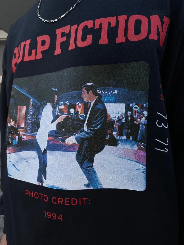 WACKO MARIA / × PULP FICTION CREW NECK SWEAT SHIRT -TYPE1- (PF-WM-SS04)