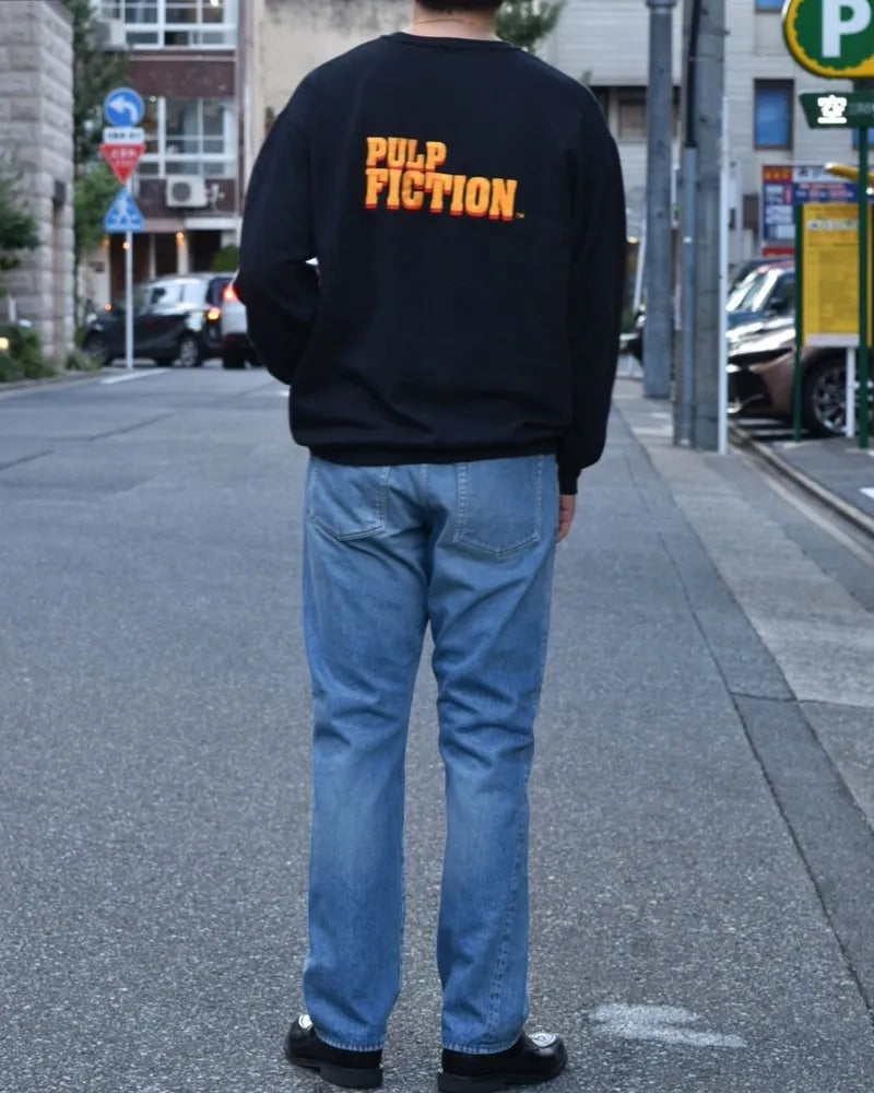 WACKO MARIA / × PULP FICTION CREW NECK SWEAT SHIRT -TYPE1- (PF-WM-SS04)