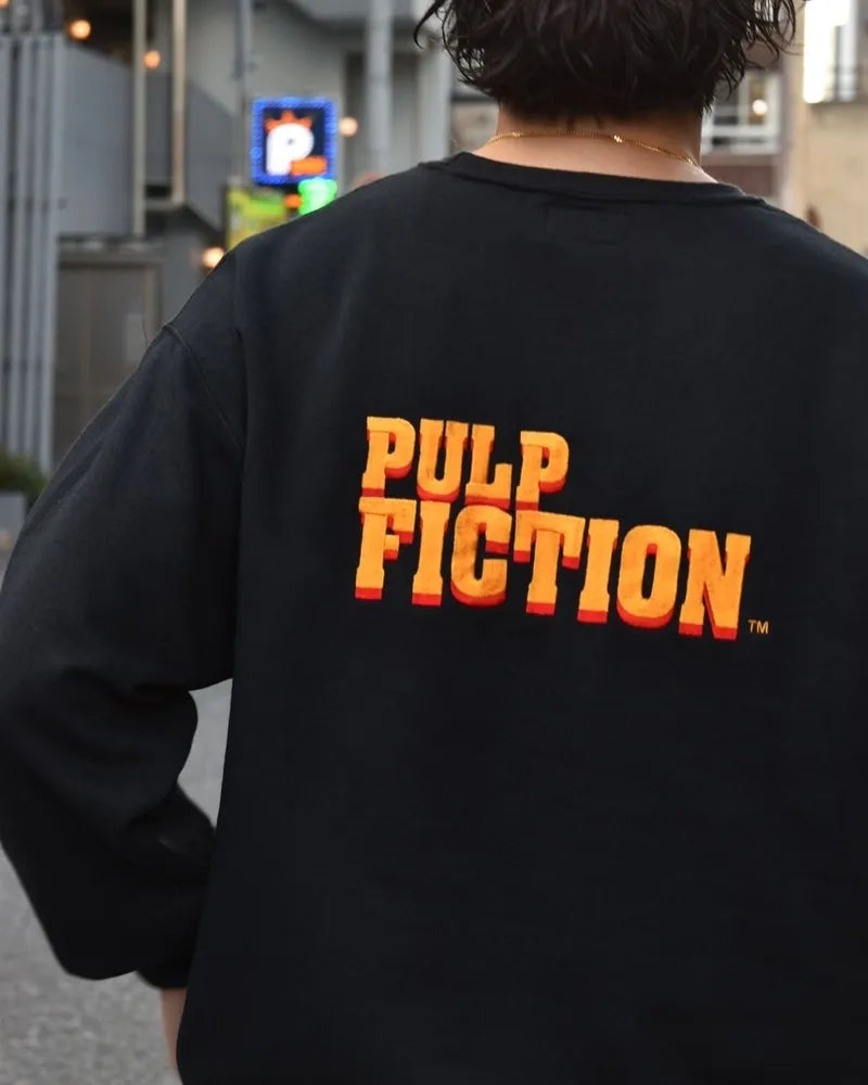 WACKO MARIA / × PULP FICTION CREW NECK SWEAT SHIRT -TYPE1- (PF-WM-SS04)