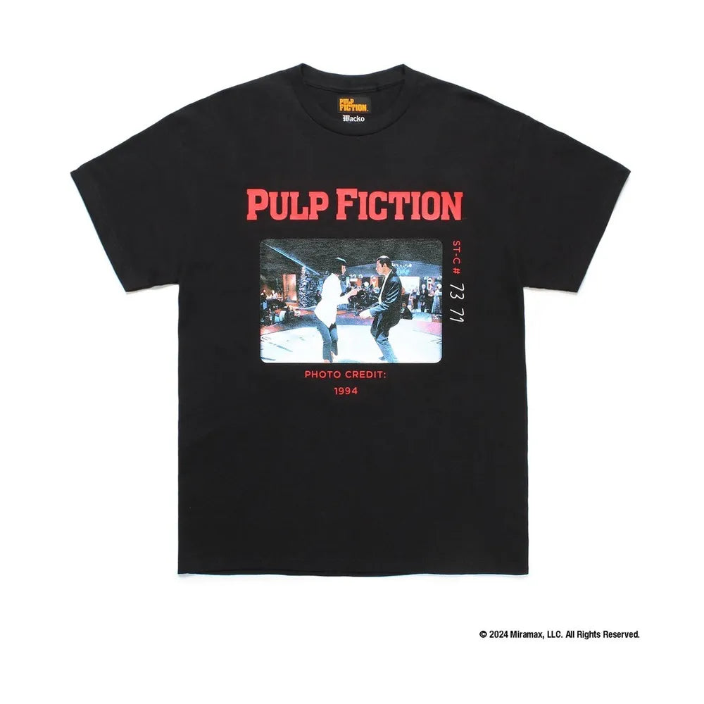 WACKO MARIA 
× PULP FICTION CREW NECK T-SHIRT -TYPE1- (PF-WM-TEE03)