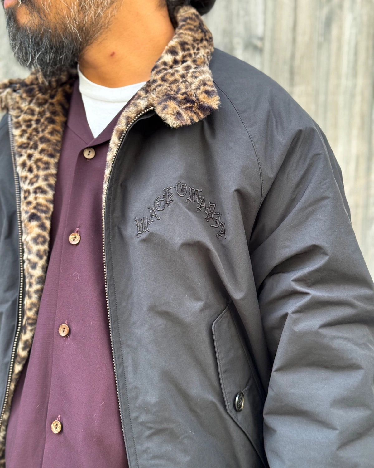 WACKO MARIA /  BARACUTA / G9 REVERSIBLE  HARRINGTON JACKET - TYPE-1 - (26FW-WMO-BC01)