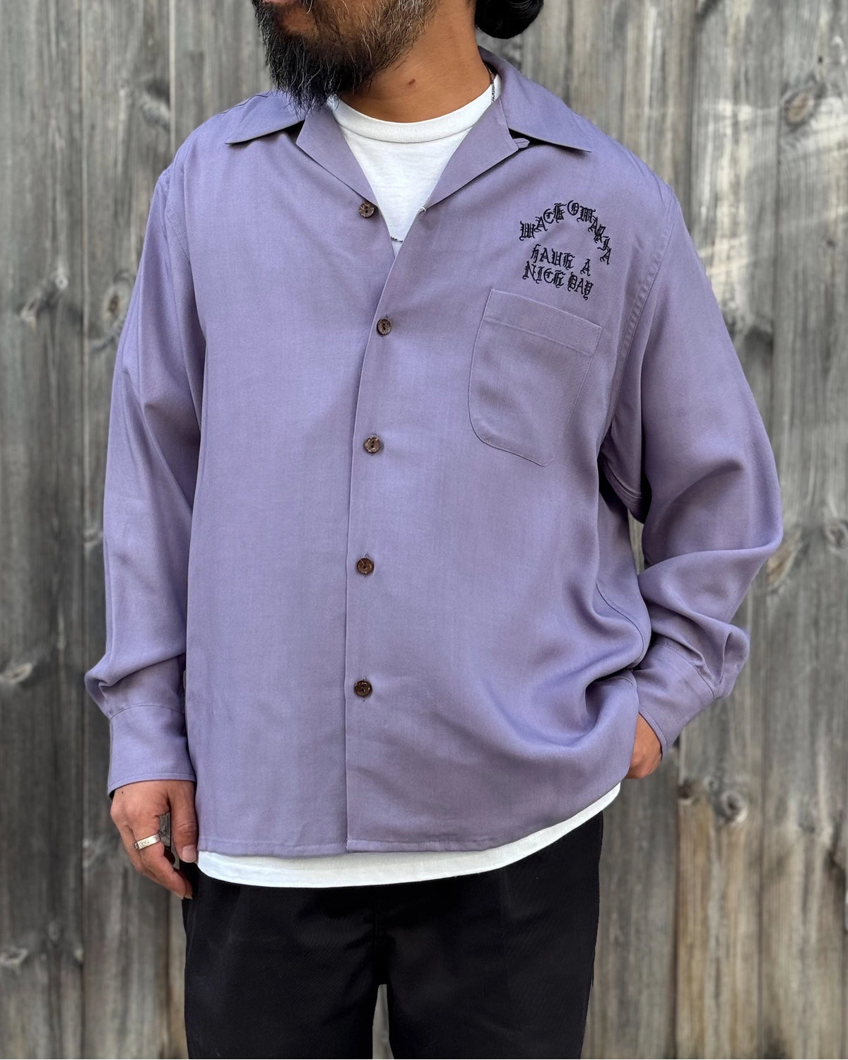 WACKO MARIA / 50'S SHIRT L/S -TYPE-6- (26FW-WMS-OC15)