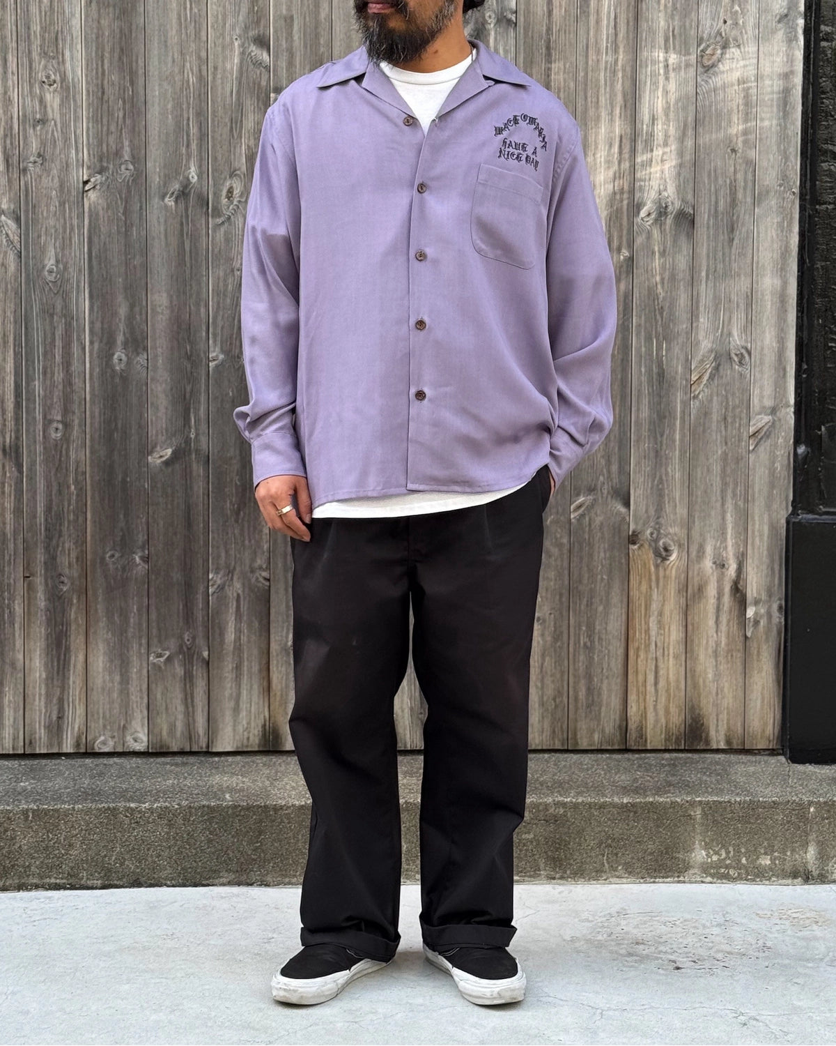 WACKO MARIA / 50'S SHIRT L/S -TYPE-6- (26FW-WMS-OC15)