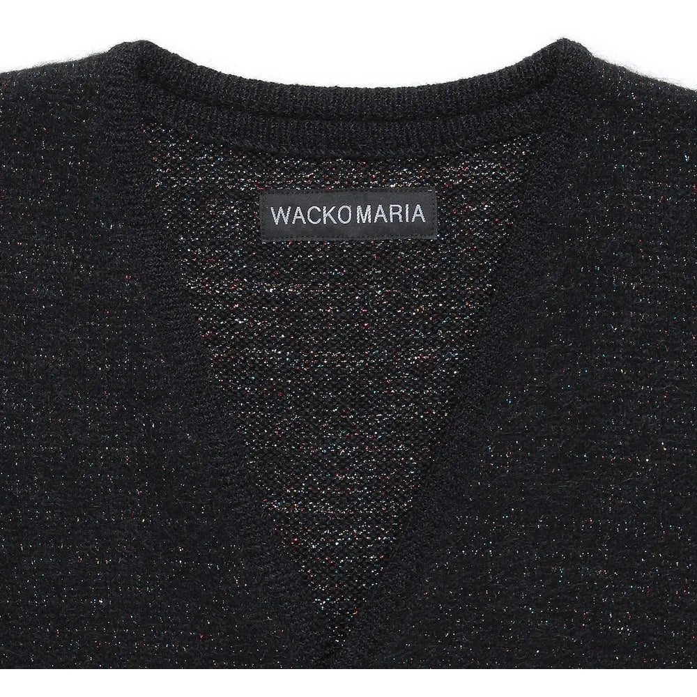 WACKO MARIA / GLITTER MOHAIR CARDIGAN -TYPE1- (24FW-WMK-KN16)