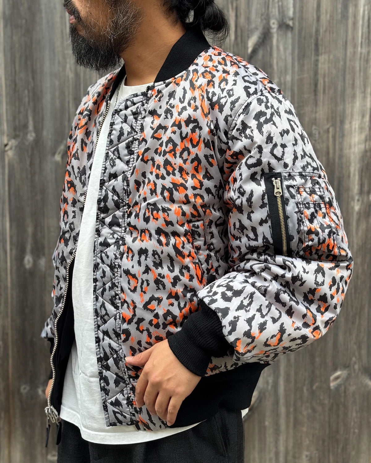 WACKO MARIA × NANGA / MA-1 FLIGHT DOWN JACKET (TW-WM-NA01)