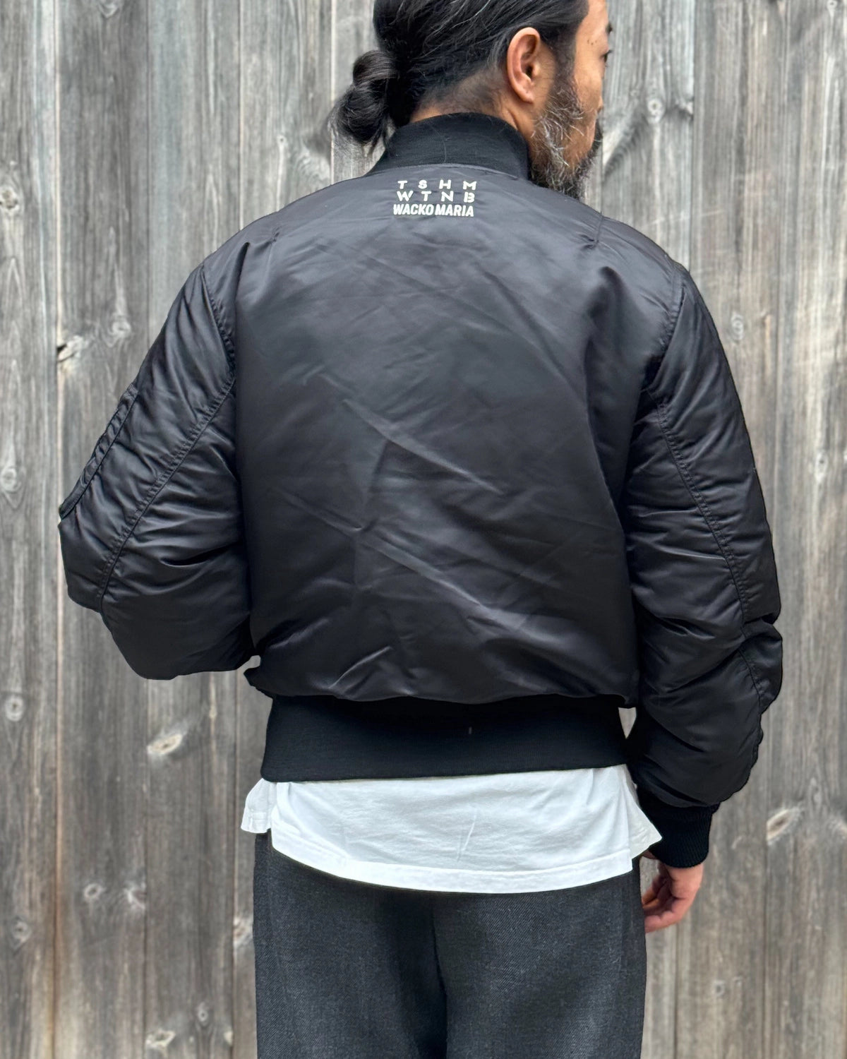 WACKO MARIA × NANGA / MA-1 FLIGHT DOWN JACKET (TW-WM-NA01)
