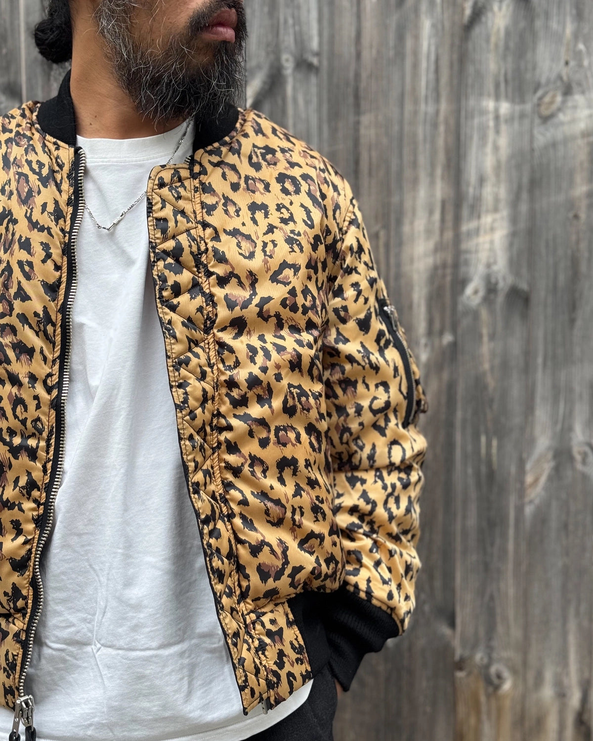 WACKO MARIA × NANGA / MA-1 FLIGHT DOWN JACKET (TW-WM-NA01)
