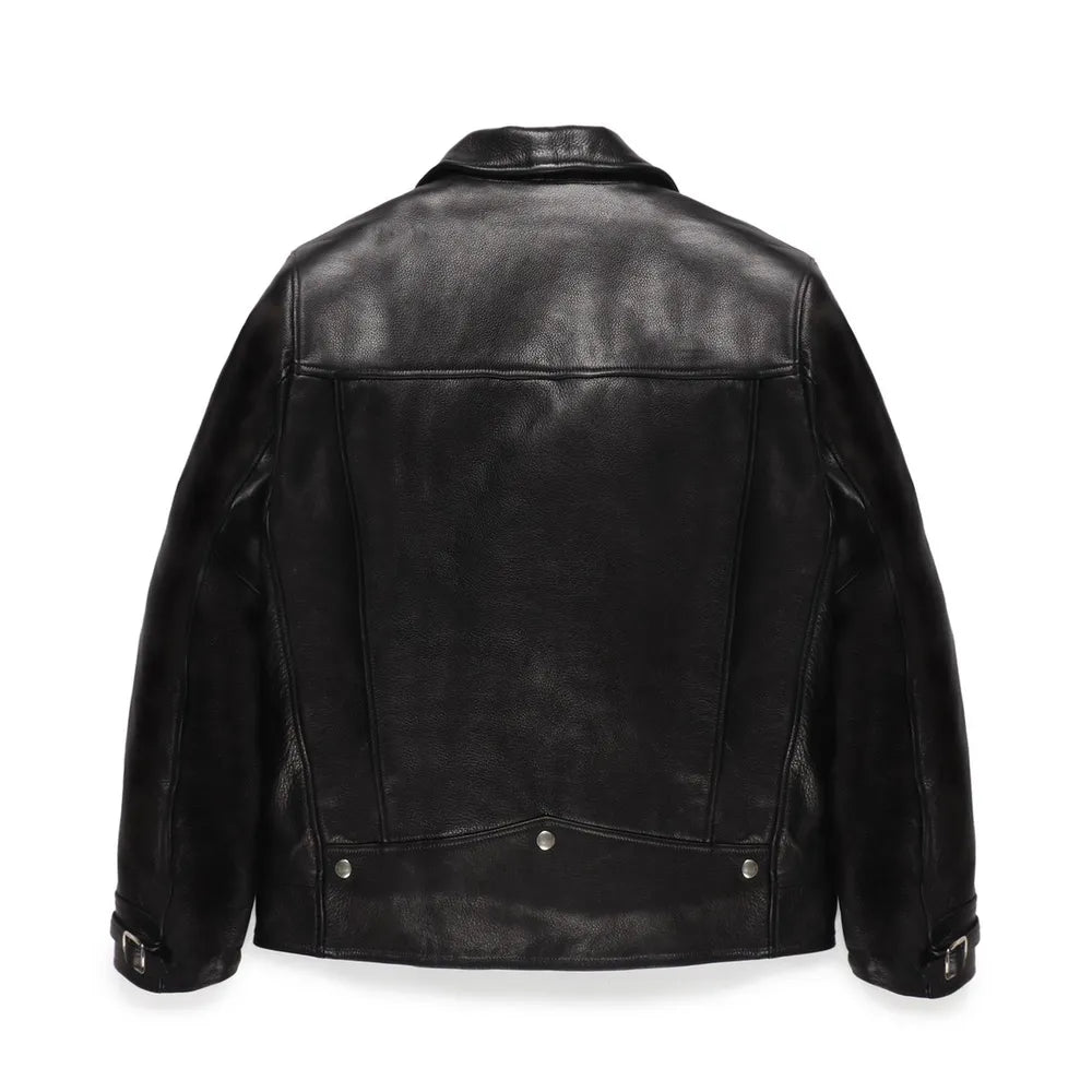 WACKO MARIA / DOUBLE RIDERS LEATHER JACKET -TYPE2- (24FW-WMO-BL04)