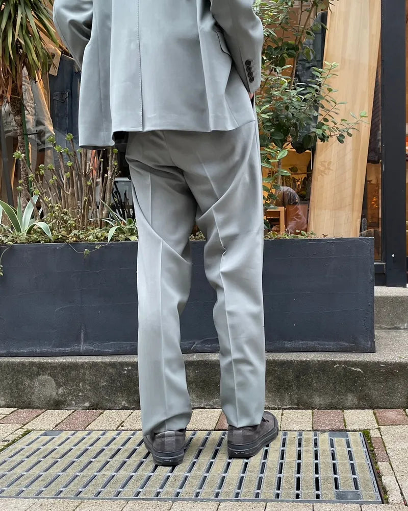 WACKO MARIA / × DORMEUIL SINGLE BREASTED JACKET -TYPE4- ＆ PLEATED TROUSERS -TYPE2- (24FW-WMO-SU04)