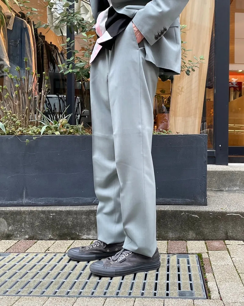 WACKO MARIA / × DORMEUIL SINGLE BREASTED JACKET -TYPE4- ＆ PLEATED TROUSERS -TYPE2- (24FW-WMO-SU04)