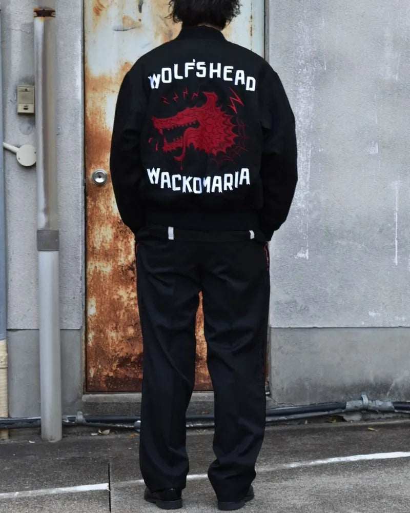 WACKO MARIA / × WOLF’S HEAD SKA JACKET -TYPE1- (WOLFSHEAD-WM-BL14)