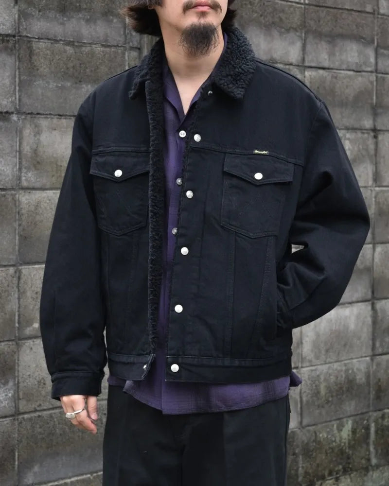 WACKO MARIA / × Wrangler TRUCKER JACKET -TYPE1- (24FW-WMO-WG01)