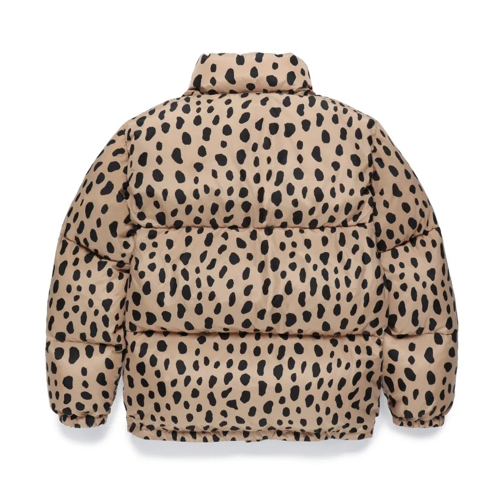 WACKO MARIA / × NANGA LEOPARD DOWN JACKET (24FW-WMO-NA03)