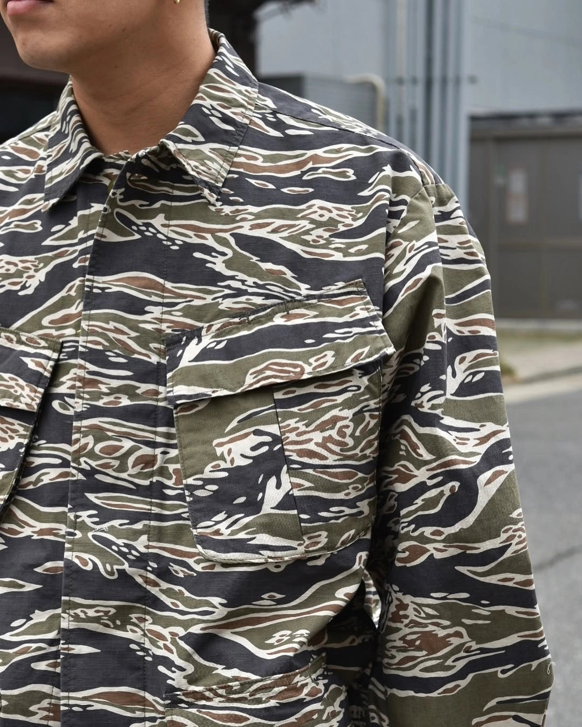 WACKO MARIA / TIGER CAMO FATIGUE JACKET (25SS-WMO-ML07)