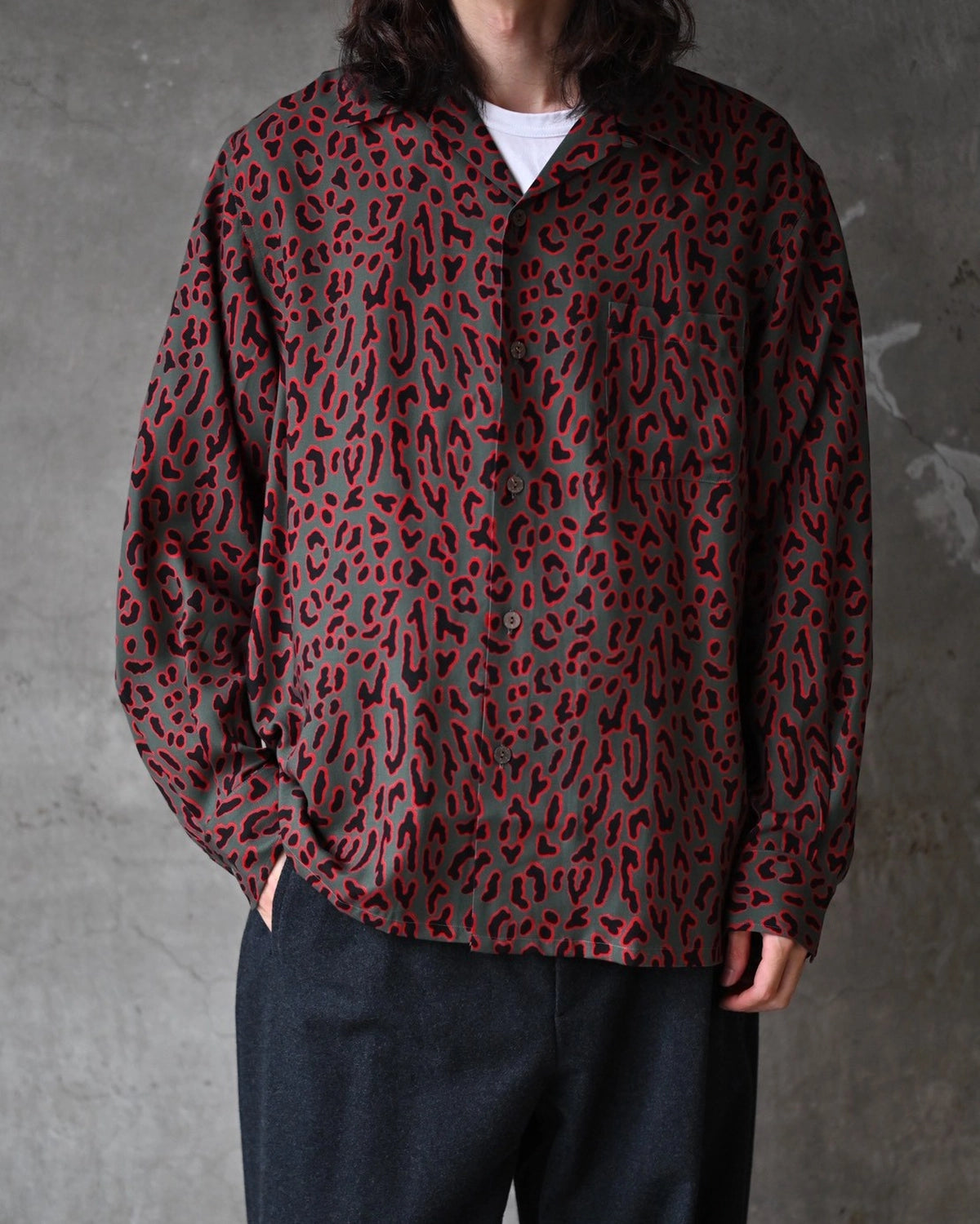 WACKO MARIA  / HAWAIIAN SHIRT L/S -TYPE-1- (26FW-WMS-HI01)