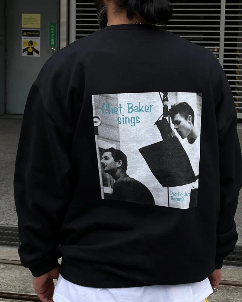 WACKO MARIA(ワコマリア) / CHET Baker / CREW NECK SWEAT SHIRT -TYPE1- | 公式通販・JACK in THE net Blue / XL