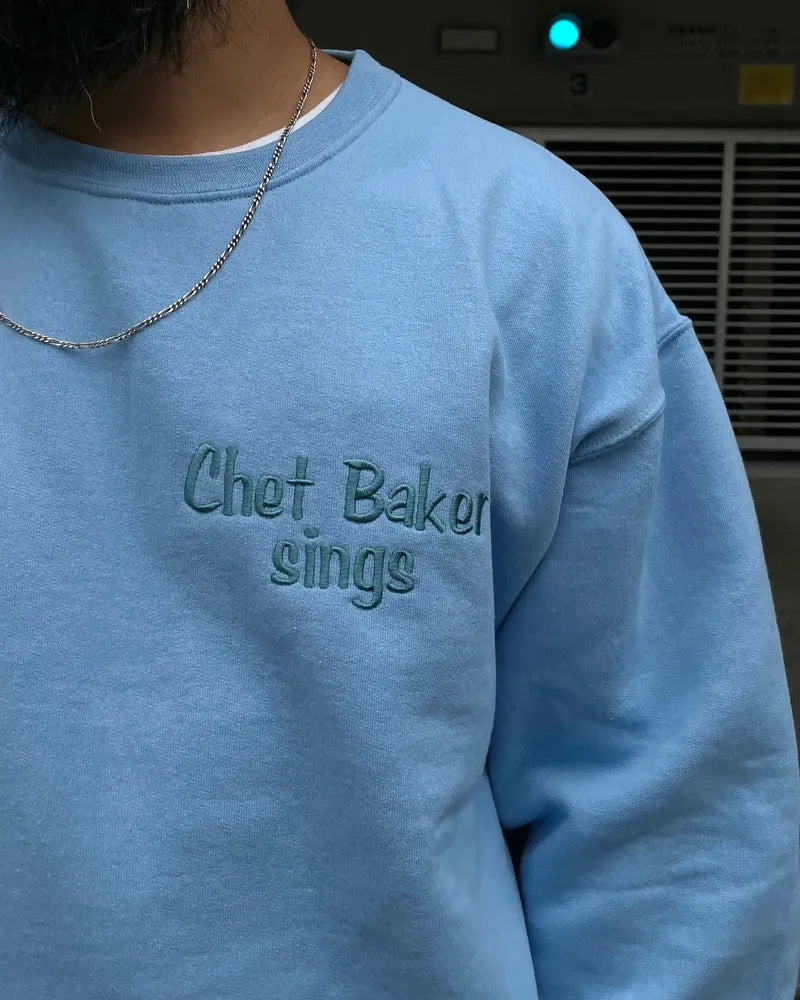 WACKO MARIA(ワコマリア) / Chet Baker / CREW NECK SWEAT SHIRT -TYPE1- | 公式通販・JACK in THE net Blue / XL