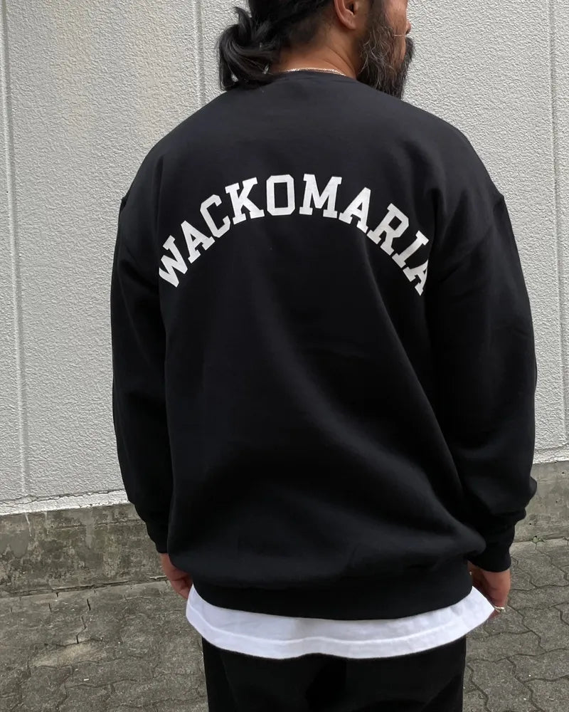 WACKO MARIA / TIM LEHI / CREW NECK SWEAT SHIRT -TYPE2- (24FW-WMC-SS19)