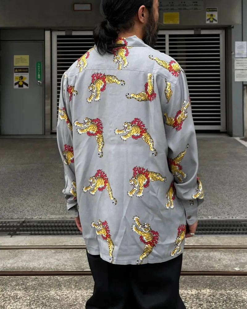 WACKO MARIA / TIM LEHI / HAWAIIAN SHIRT L/S (24FW-WMS-HI03)