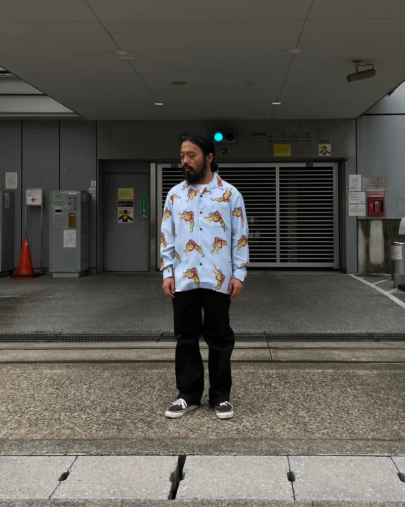 WACKO MARIA / TIM LEHI / HAWAIIAN SHIRT L/S (24FW-WMS-HI03)